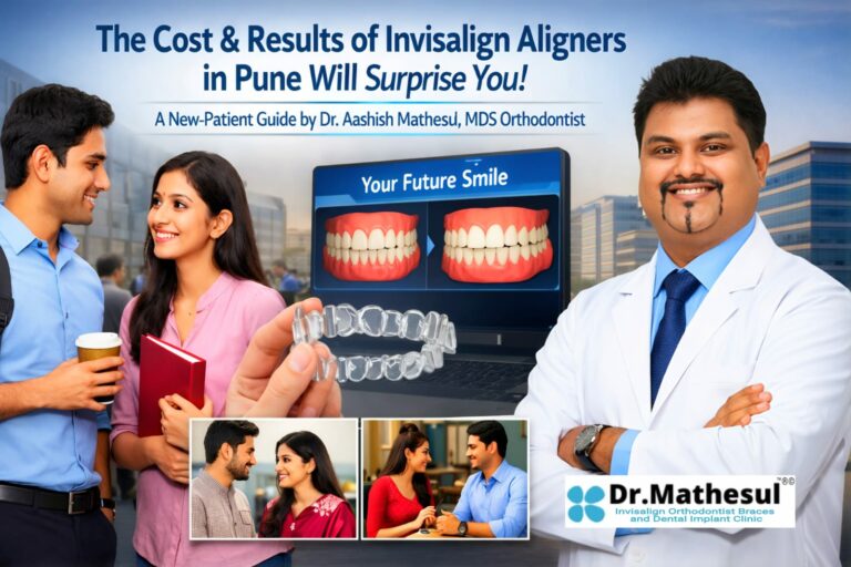 The Cost and Results of Invisalign Aligners in Pune Will Surprise You A New Patient Guide by Orthodontist Dr Aashish Mathesul in Pune