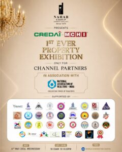 CREDAI-MCHI to Host First-Ever Property Expo Exclusively for Channel Partners on 6th May 2026 in Mumbai.