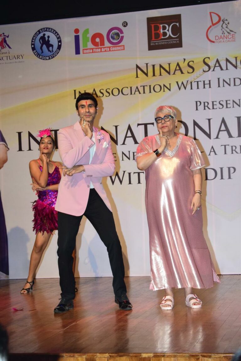 Sandip Soparrkar Celebrates International Dance Day with Senior Citizens