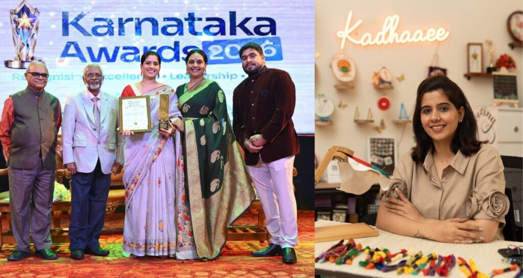 Ms. Aditi Bhonsle Honoured with Karnataka Excellence Award 2026 Presented by National Excellence Council for Kadhaaee