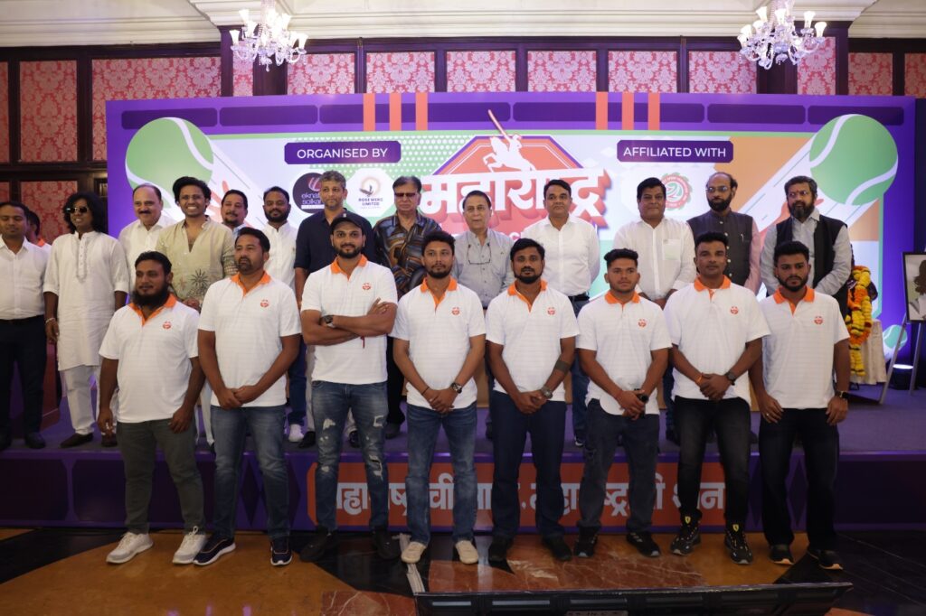 Grand Launch of Maharashtra Tennis Cricket Champions League (MTCCL) in the Presence of Cricket Legend Sunil Gavaskar