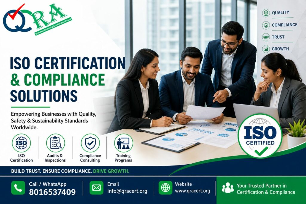 QRA Certification Strengthens Global Presence with Advanced Compliance & ISO Certification Solutions