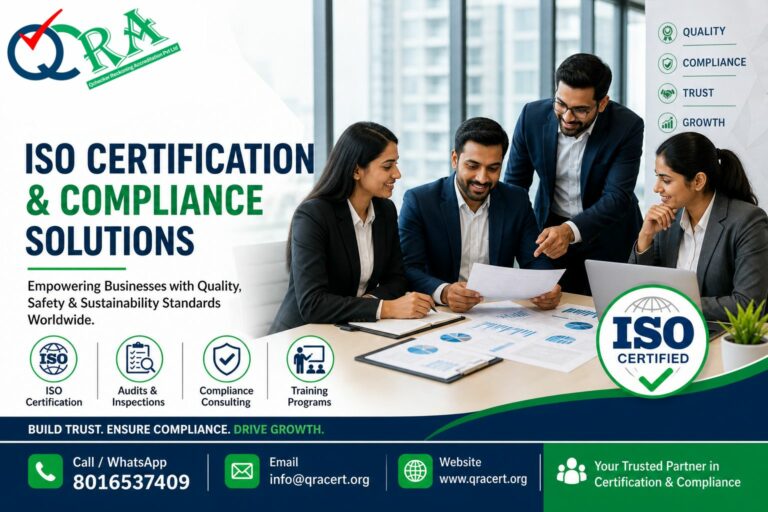 QRA Certification Strengthens Global Presence with Advanced Compliance & ISO Certification Solutions