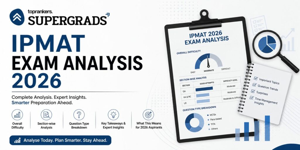 IPMAT Indore 2026 Concludes Successfully; Supergrads Releases First-Cut Analysis