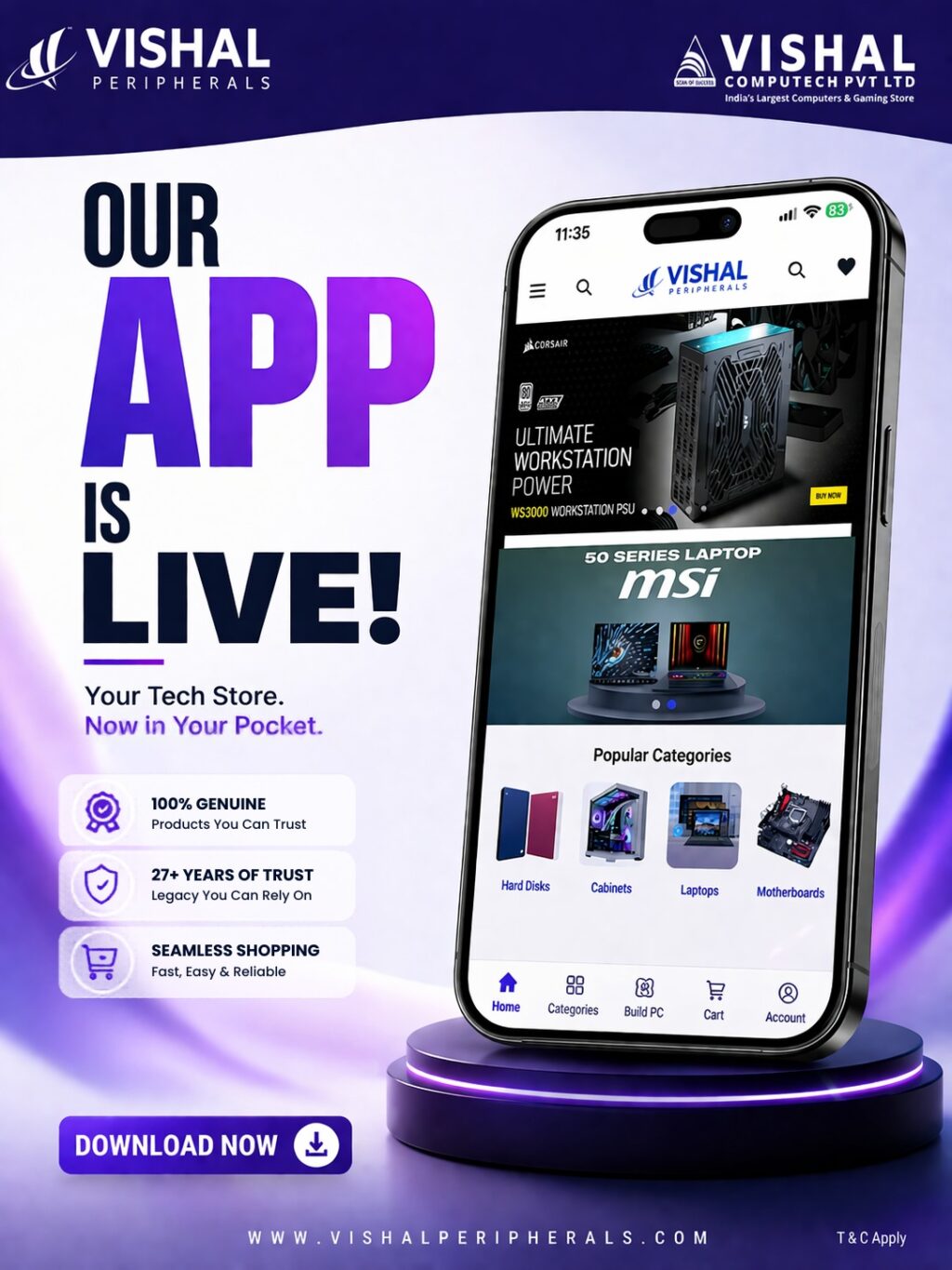 Vishal Peripherals Goes Mobile: A New Era for Tech Shopping in India