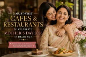 “5 Must Visit Cafes and Restaurants to Celebrate Mother’s Day in Delhi NCR – 2026.”