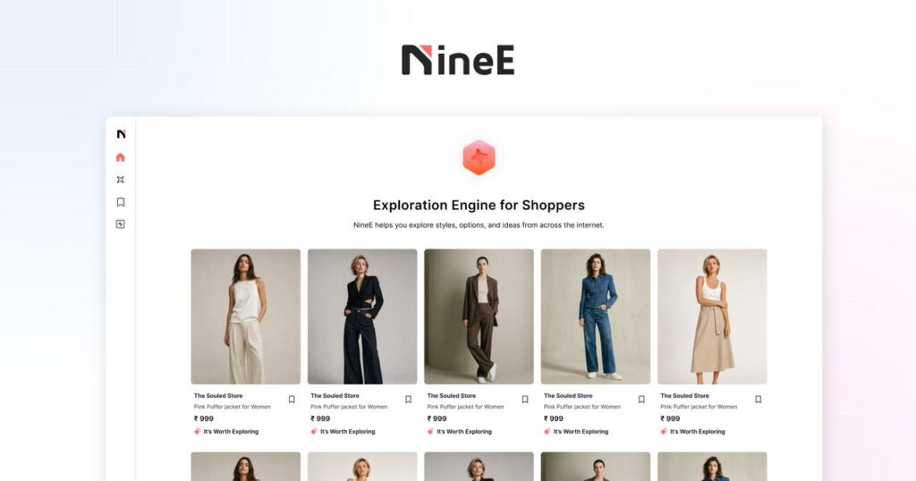 NineE AI introduces a new way to discover fashion and lifestyle products online