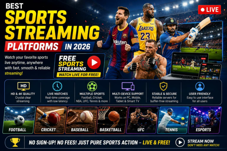 Best Sports Streaming Platforms in 2026