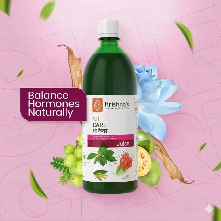 Krishna Ayurved Leads a New Era in PCOD Care with Science-Backed She Care Juice