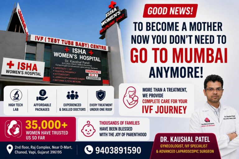 ISHA Women’s Hospital is Transforming IVF & Women’s Healthcare in Vapi