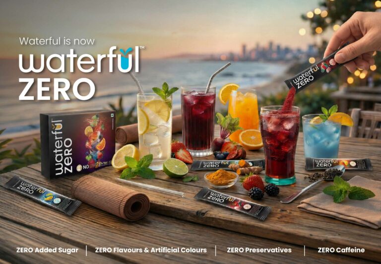 WATERFUL ZERO LAUNCHES A FIRST-OF-ITS-KIND, NEW-AGE EVERYDAY DRINK MIX DESIGNED FOR PLANT BASED HYDRATION