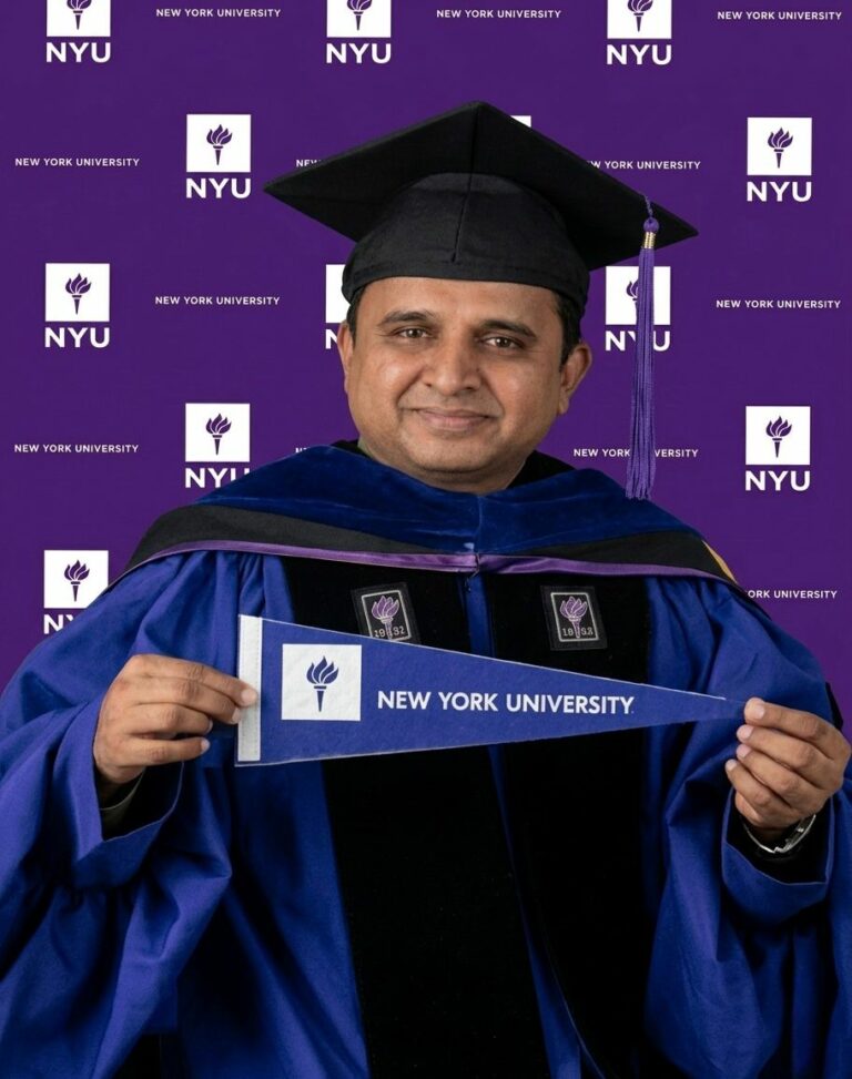Direct Leap from the Soil of Nashik to ‘New York’! Dr. Charudatta Mhasde’s Research on ‘Low-Carbon, Sustainable, and CO₂-Absorbing Geopolymers’