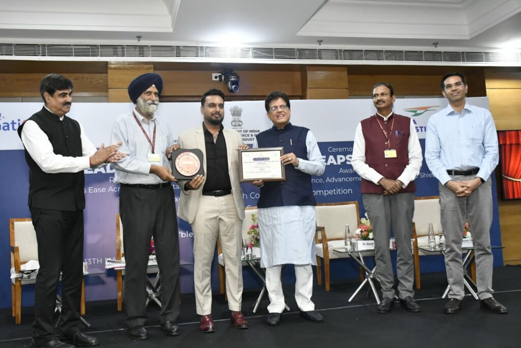 Paradeep Parivahan Ltd. Wins Prestigious LEAPS Award 2025 from DPIIT, Government of India; Strengthens Commitment to EV-Led Green Logistics