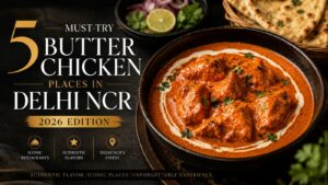 “5 Must Try Butter Chicken Places In Delhi NCR -2026”