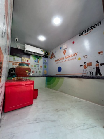 Amazon’s “Ashray” Initiative Wins Praise from Gig Workers Across Delivery Platforms in Gurugram