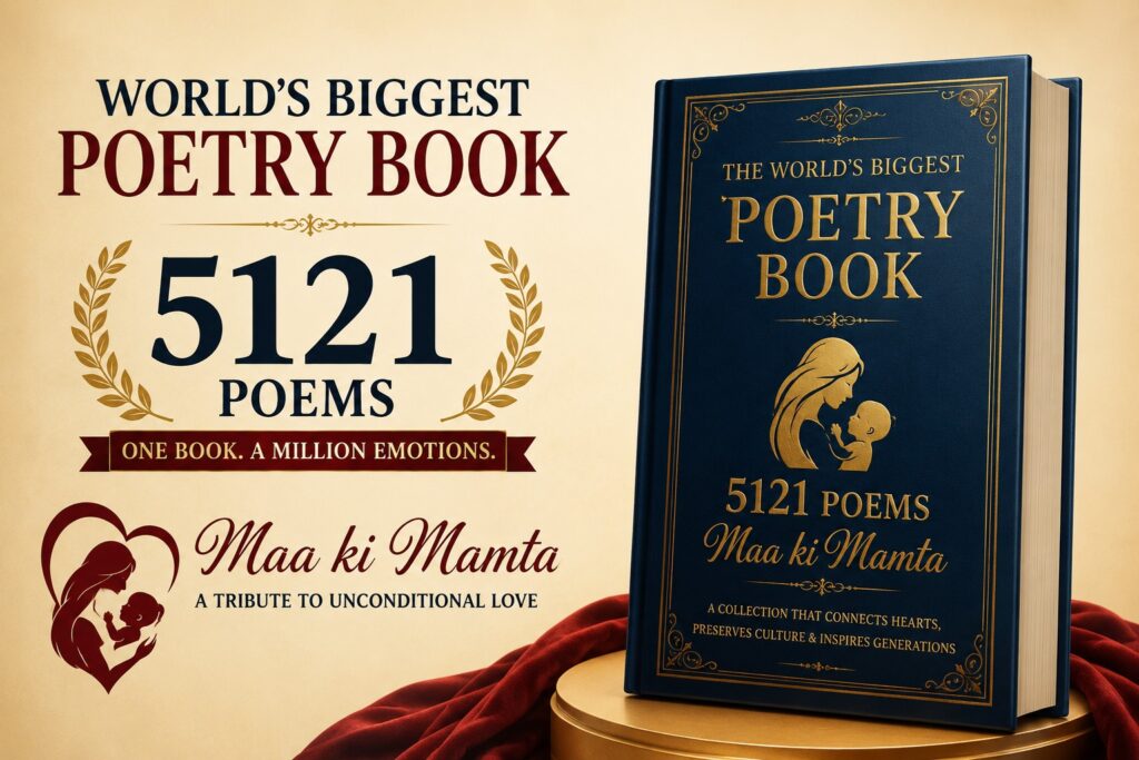 World’s Biggest Poetry Book: Dr. Andani’s 5121 Poems Celebrate Maa Ki Mamta