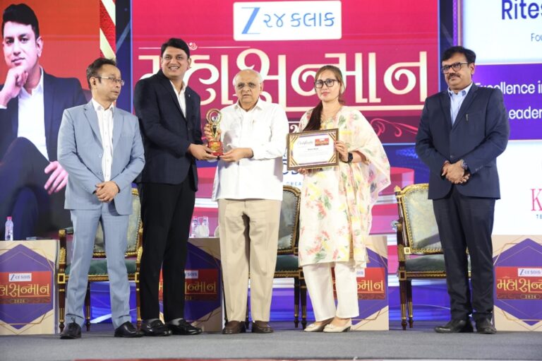 KESARIA TEXTILE HONOURED AT ZEE MAHASANMAN 2026; FOUNDER & CEO RITESH MODI RECEIVES ‘EXCELLENCE IN TEXTILE INDUSTRY LEADER OF THE YEAR’ AWARD