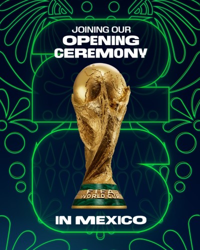 Global superstars Shakira and Burna Boy to bring Dai Dai to the world stage with premiere at FIFA World Cup 2026™ opening ceremony in Mexico City