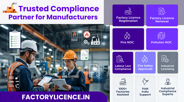 FactoryLicense.in Emerges as a Valued Compliance Partner for the Growing Manufacturing Sector in India