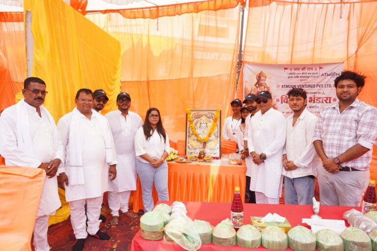Atmoon Ventures Pvt. Ltd. Strengthens Its Commitment to Social Responsibility Through Grand Bada Mangal Bhandara in Lucknow