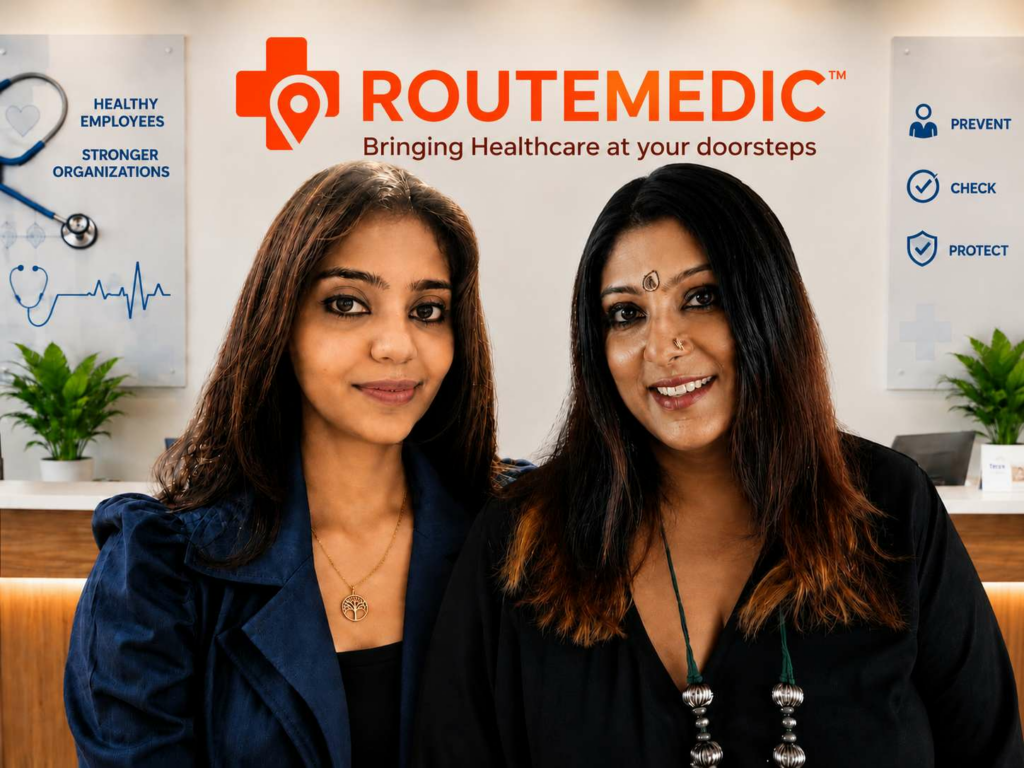 Farhana Hayat And Dr. (Hon) Anusha Srinivasan Iyer Champion Preventive, Occupational & home healthcare through Routemedic
