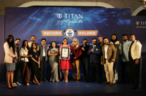 Titan Watches sets Guinness Book of World Records with Zero Hour 500M Professional Diver’s Automatic Watch