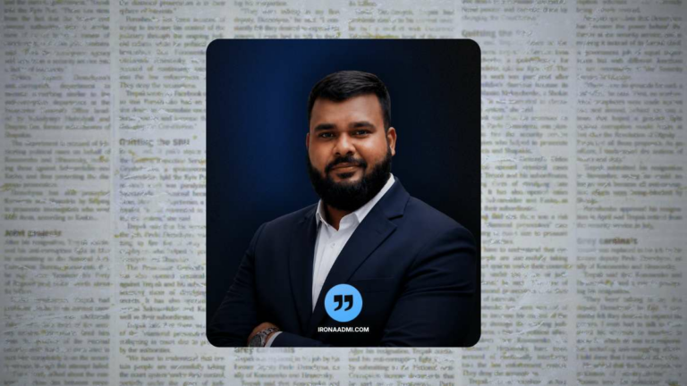 Iron Aadmi Officially Launches News Operations and PR Platform