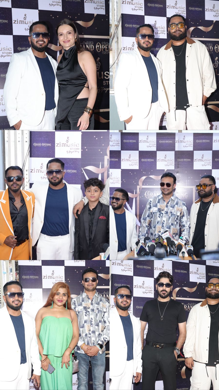 Hitmaker Composers Zayed Khan & Ishaq Khan Launch Zi Music Studio in Mumbai with Industry Veteran Kapil Madan