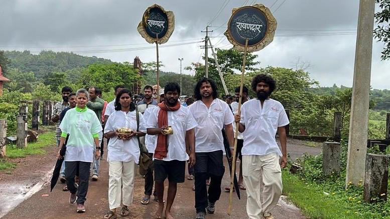 Community-led ‘Rakhandar Padyatra’ commences Kanukumbi / Goa / Maharashtra