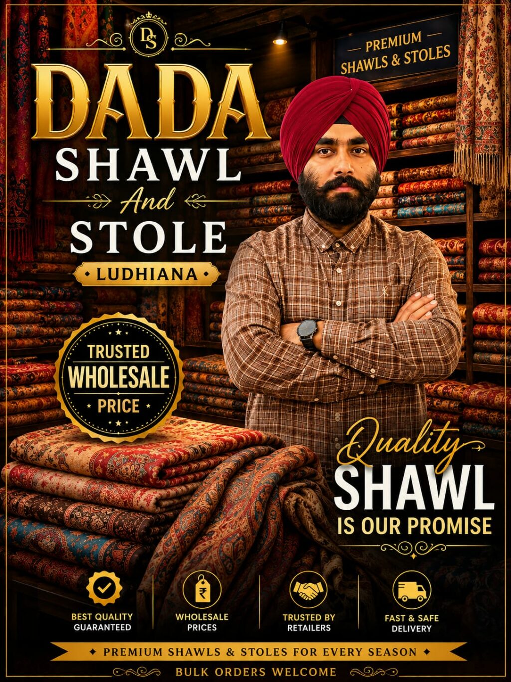 Dada Shawl And Stole: Carrying Forward a Legacy of Excellence in Woolen Shawls and Stoles
