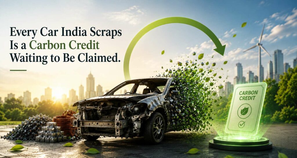 Every Car India Scraps Is a Carbon Credit Waiting to Be Claimed: Why Mobility’s Circular Dividend Is the Missing Piece in Corporate Net Zero