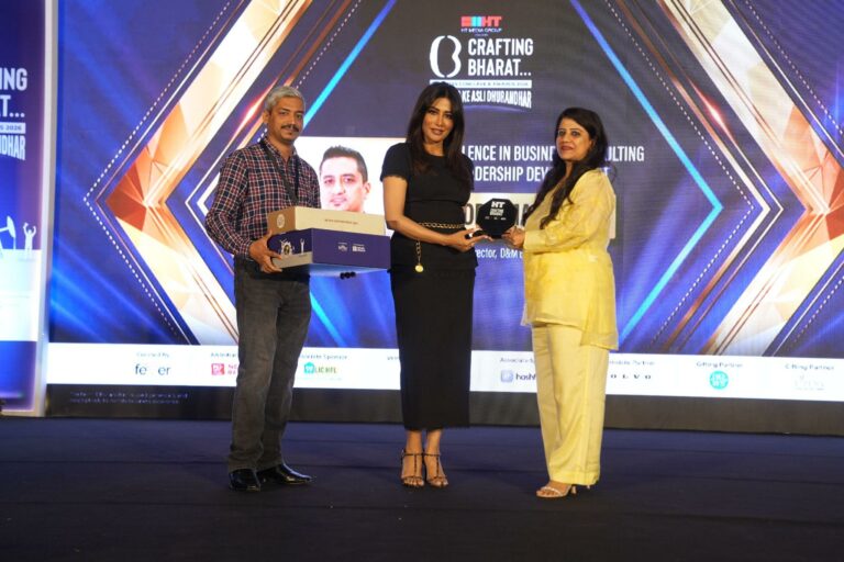 D&M Business Consultancy Honoured with Excellence in Business Consulting and Leadership Development Award at HT Media Presents Crafting Bharat Business Conclave & Awards 2026