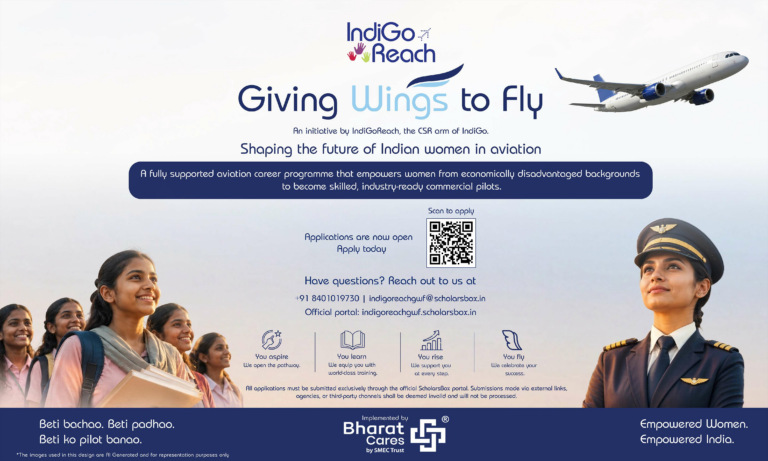 “Giving Wings to Fly” – A National Aviation Career Initiative for Women from Economically Disadvantaged Backgrounds