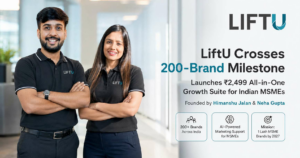 AI-Powered Marketing SaaS Platform LiftU Crosses 200-Brand Milestone; Launches ₹2,499 All-in-One Growth Suite for Indian MSMEs