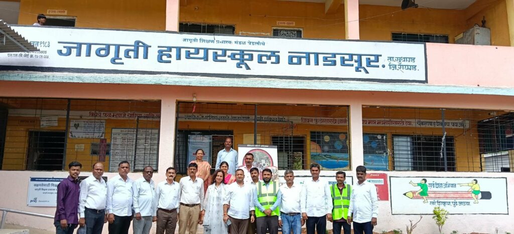 Snehdhara and Hoger Offshore Bring Clean Water and School Essentials to Rural Raigad