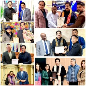 Dr. Sandeep Marwah Receives Seven International Honors Across Australia in Seven Days