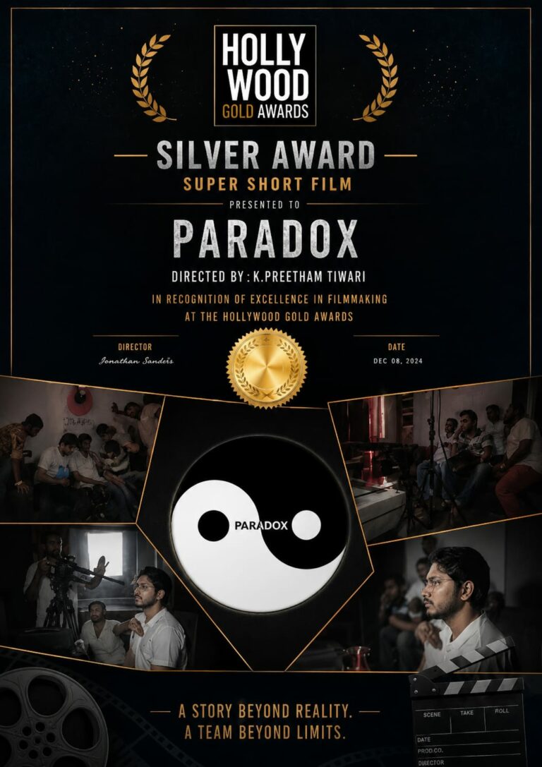 PARADOX: Award-Winning Short Film Challenges the Boundaries of Reality and Consciousness