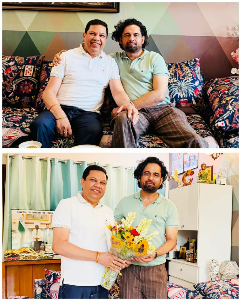 Actor & Film Financier Yash Ahlawat Meets Director Rohit Jugraj Chauhan
