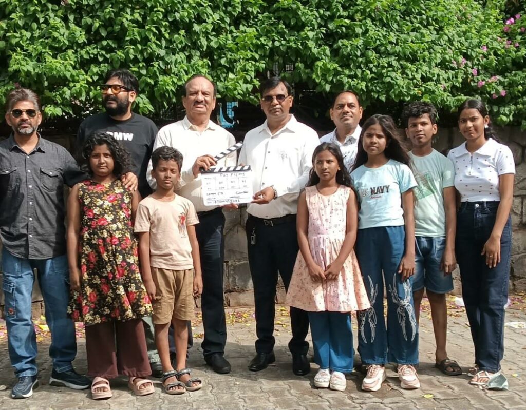 Rai Films International Begins Little Teacher in Delhi; Creative Director Suniel Parashar Gives the Muhurat Shot for Producer Amit Rai
