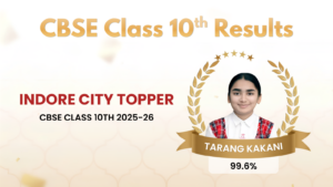 Best School in Indore for a Reason – QCI’s Class 10th Student Tops Indore City with 99.6%