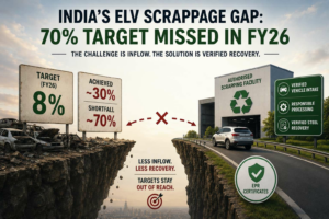India’s ELV Scrappage Shortfall: Why Automakers Missed FY26 Targets and What the ELV Rules 2026 Amendment Means for the Industry