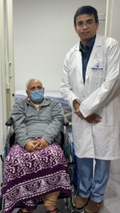 74-Year-Old Man Successfully Undergoes Robotic Surgery for Prostate Cancer at Medicover Hospital
