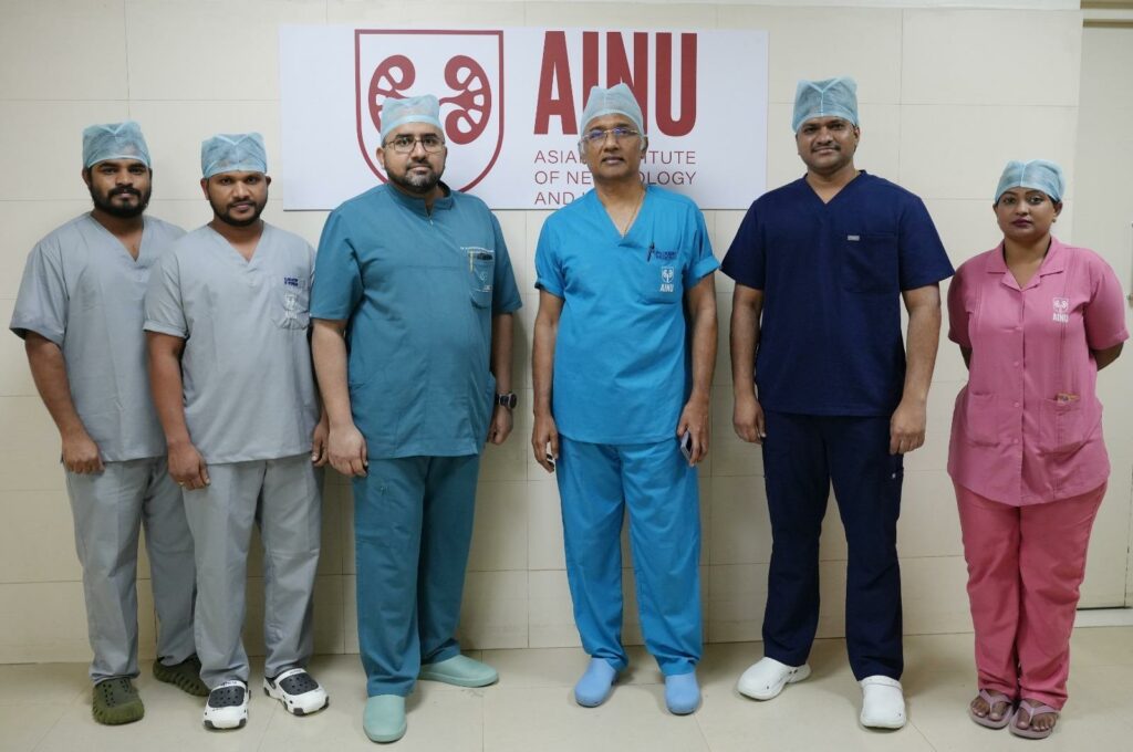 Rare kidney-tumour condition treated in a 6 yrs old kid