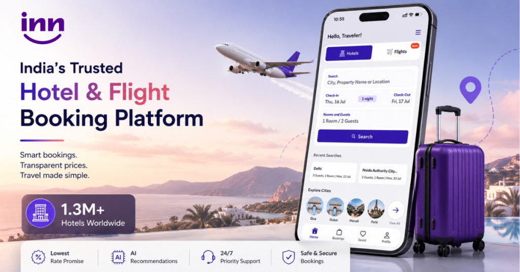 Globinn Launches Smart Travel Platform to Revolutionize Indian Hotel Bookings
