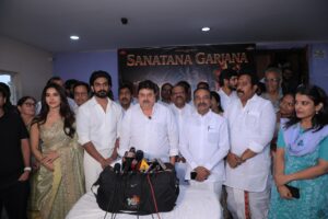 ‘Nagabandham’ special screening in Hyderabad wins praise from BJP leaders and dignitaries for celebrating Sanatana Dharma and India’s temple heritage.