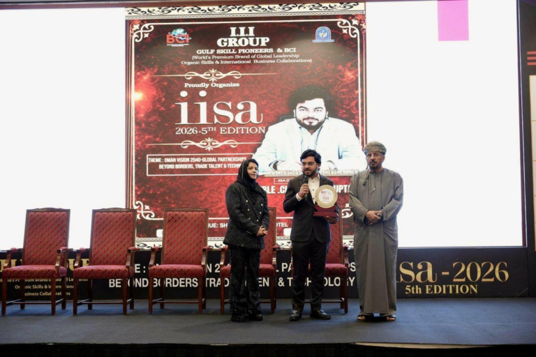 Entrepreneur Chirag Pati Gupta honoured with Emerging Entrepreneur Award in Oman