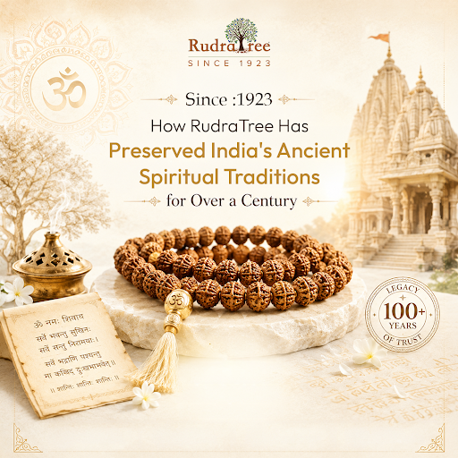 Since 1923: How RudraTree Has Preserved India’s Ancient Spiritual Traditions for Over a Century