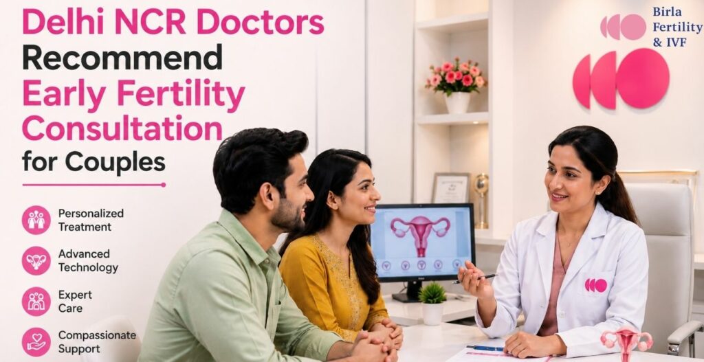 Delhi NCR Doctors Recommend Early Fertility Consultation for Couples