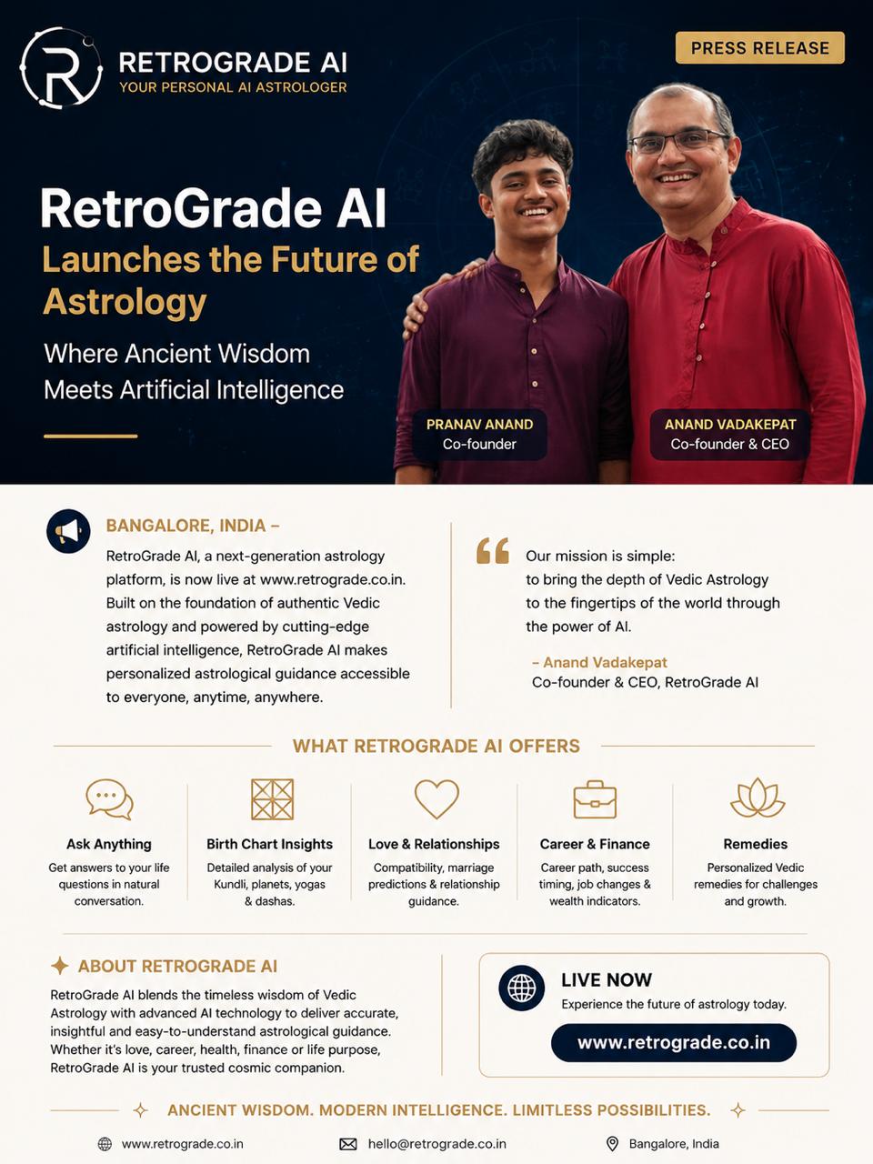 Retrograde: From a Teenager’s Question to Building India’s Most Complete AI-Driven Vedic Astrology Platform
