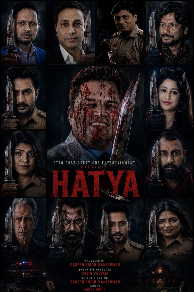 STAR DUST CREATIONS ENTERTAINMENT ANNOUNCES ITS UPCOMING CRIME THRILLER WEB SERIES “HATYA”